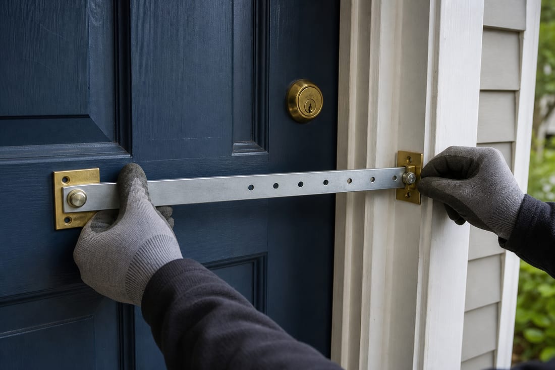 Exemple : fermeture provisoire d'une porte